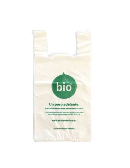 Bolsa Camiseta pequeña (Shirt) 40x50 Compostable 100unds